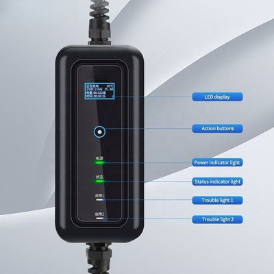 3.5KW-22KW Portable EV Charger for Home Station Output Voltage 110-380V Car Charger