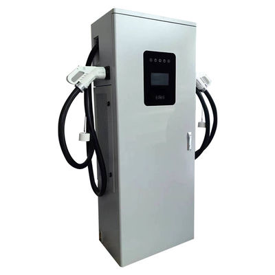 GBT/CCS Interface Standard 120KW Stand Type EV Charging Station with LED Screen