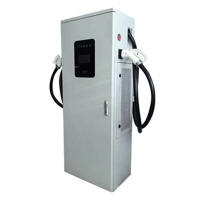 GBT/CCS Interface Standard 120KW Stand Type EV Charging Station with LED Screen