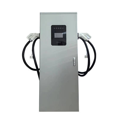 GBT/CCS Interface Standard 120KW Stand Type EV Charging Station with LED Screen
